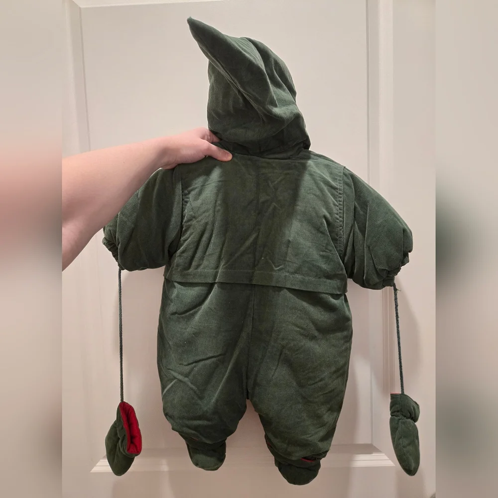 Vintage Baby Dior Cordoruy Snowsuit Bunting‎ - Size 3 Month